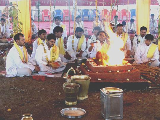 Chaitra Navaratri Hawan 30 March 09.jpg